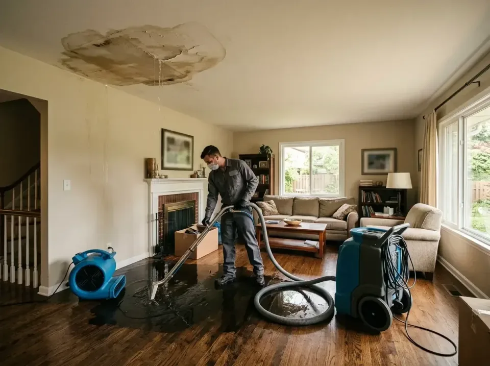 attic-pipe-burst-ceiling-drip-008 — frequently asked questions, Water Damage Restoration & Carpet Care in Eden Prairie, MN